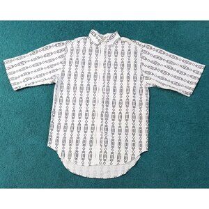 Street Closed Vintage 90’s Short Sleeve Button down Shirt Size Small